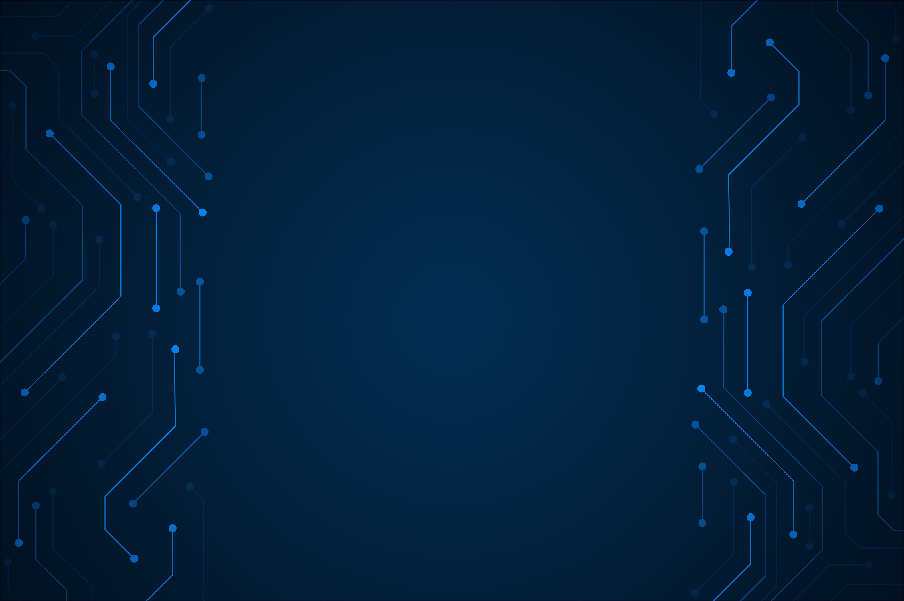 Circuit board. Motherboard. Blue technology background.