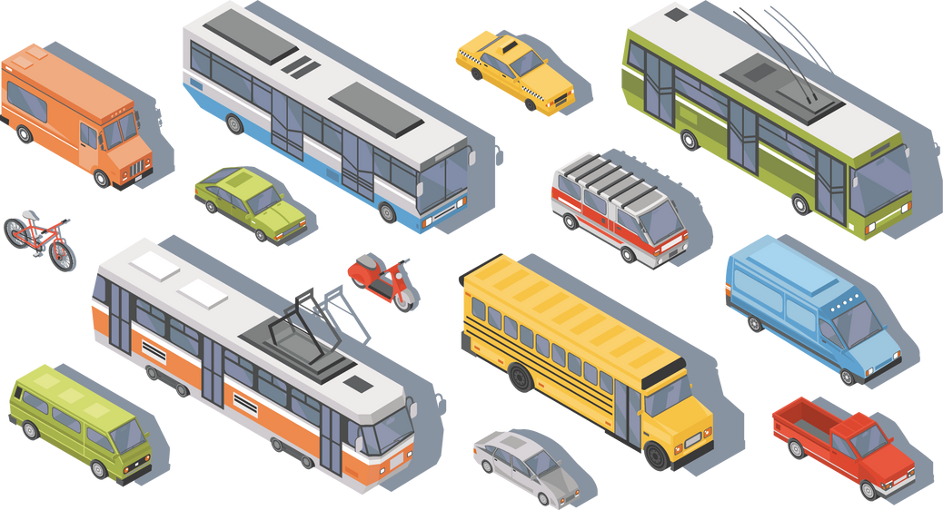 City Transportation Illustration